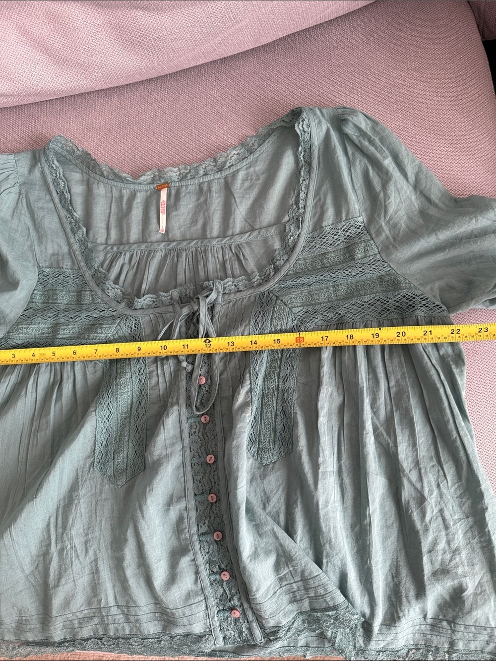 Free People Forevermore Long-Sleeve Top Size XL - Picture 9 of 13
